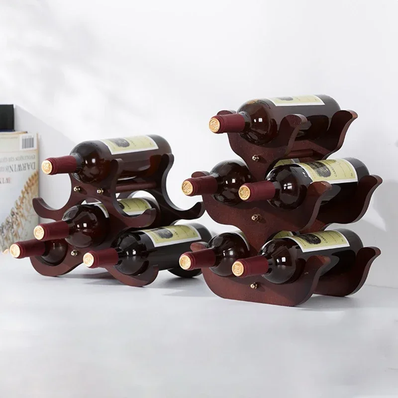 Nordic Solid Wood Racks Wine Cup Holder Bar Beer Stand Wine Multifunctional Cabinet Winery House Bottle Locker Accessories