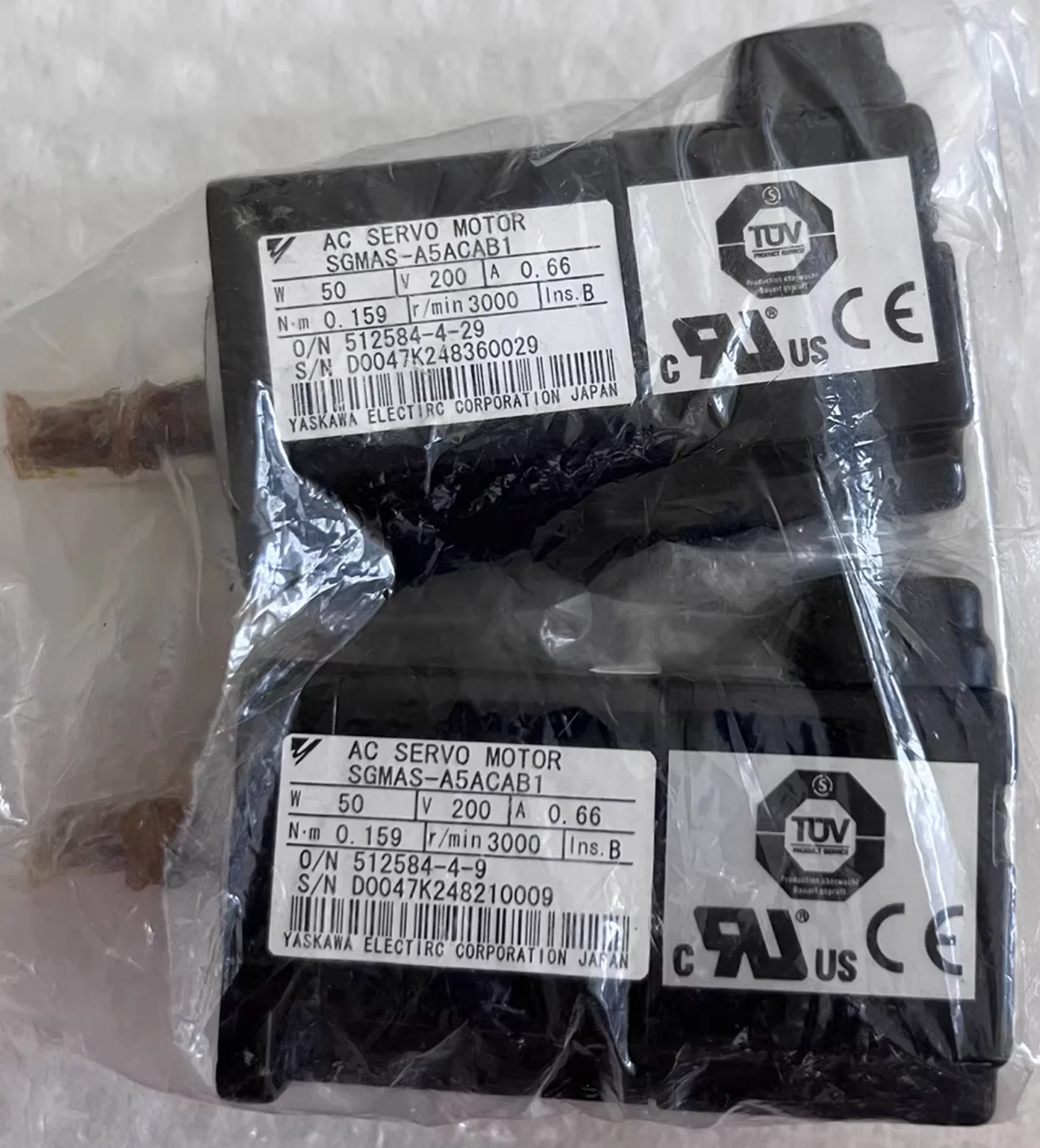 SGMAS-A5ACAB1 Brand New Servo Motor Original Genuine，SGMAS A5ACAB1，Fast shipping