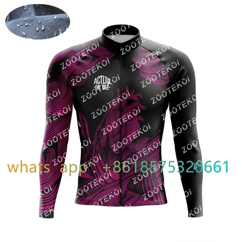 ACTLTO OR DLE Spring/Autumn Bicycle Windproof Waterproof Jerseys Raincoat Outdoor Cycling Windbreaker Lightweight Jacket Apparel