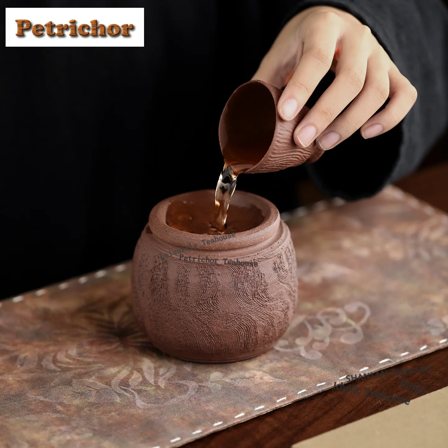Purple Clay Perfect Jianshui Washing Cup Bowl Tea Residue Bucket Water Washing Slag Tank Chaxi Tea Items Supplies Decoration