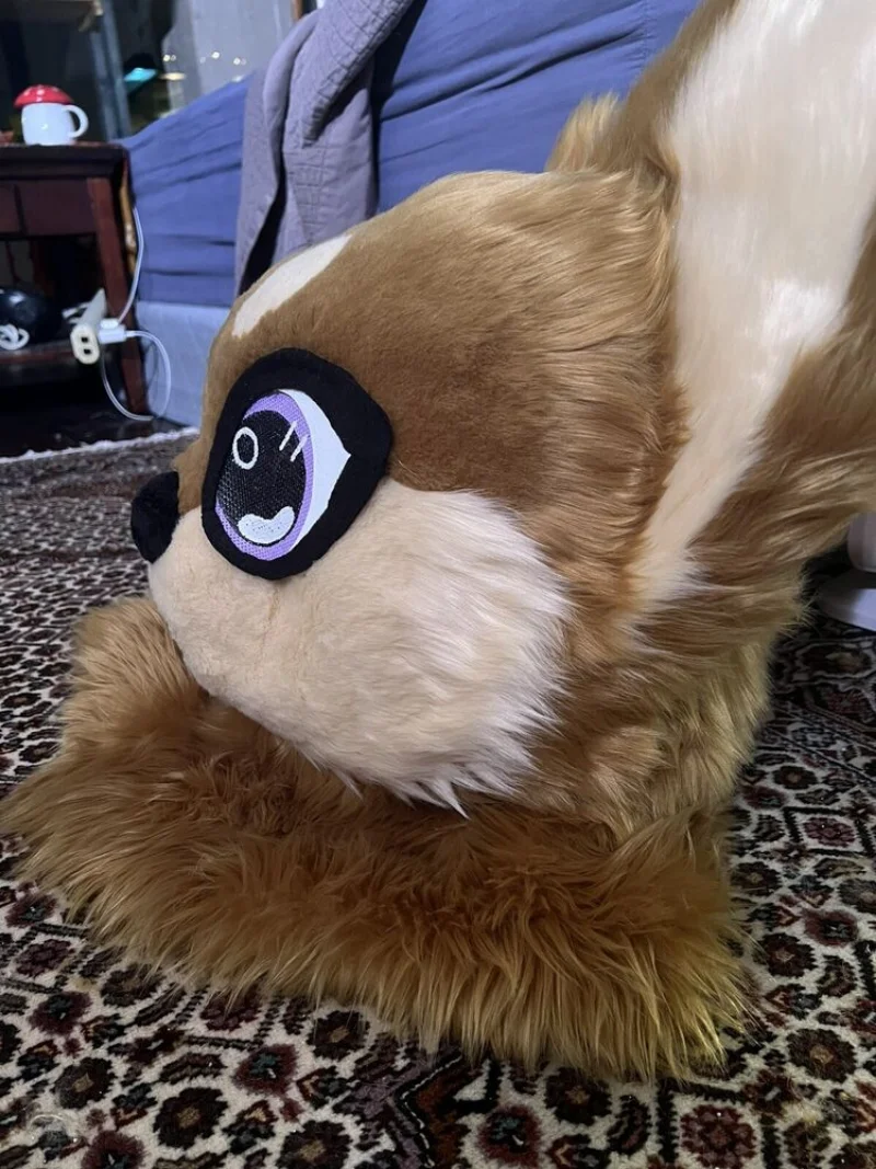 Fursuit Head Premade Mascot Dog Furries Costume Cute