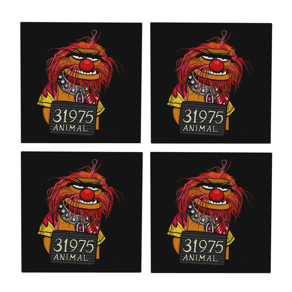 

Animal Muppets Coaster Ceramics Mat Table Decoration And Accessories Utensils For Kitchen Placemats For Dinner Table Coffee Mat