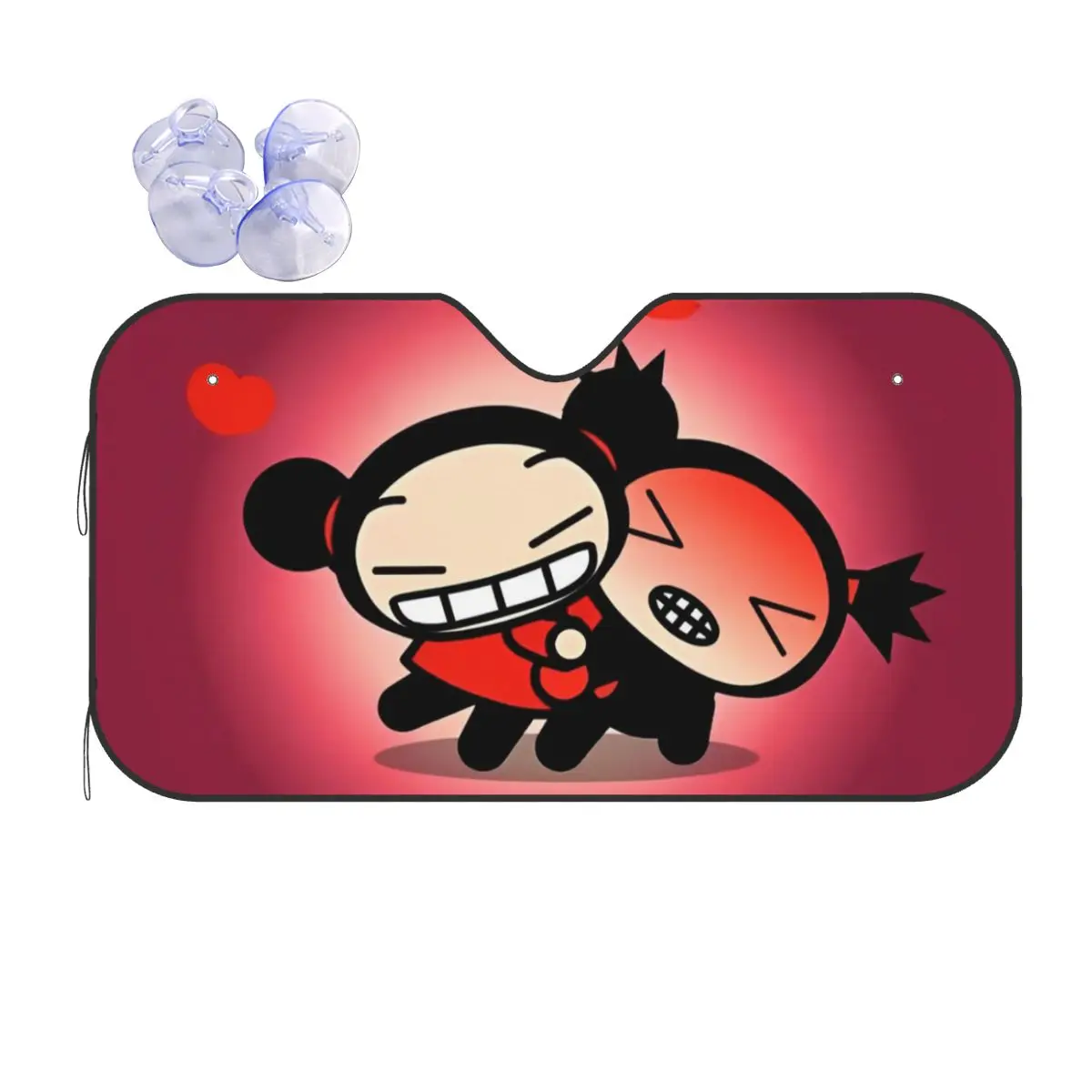 

Pucca X Garu милый солнцезащитный козырек на ветровое стекло 76x140 см фольга солнцезащитный козырек солнцезащитная занавеска