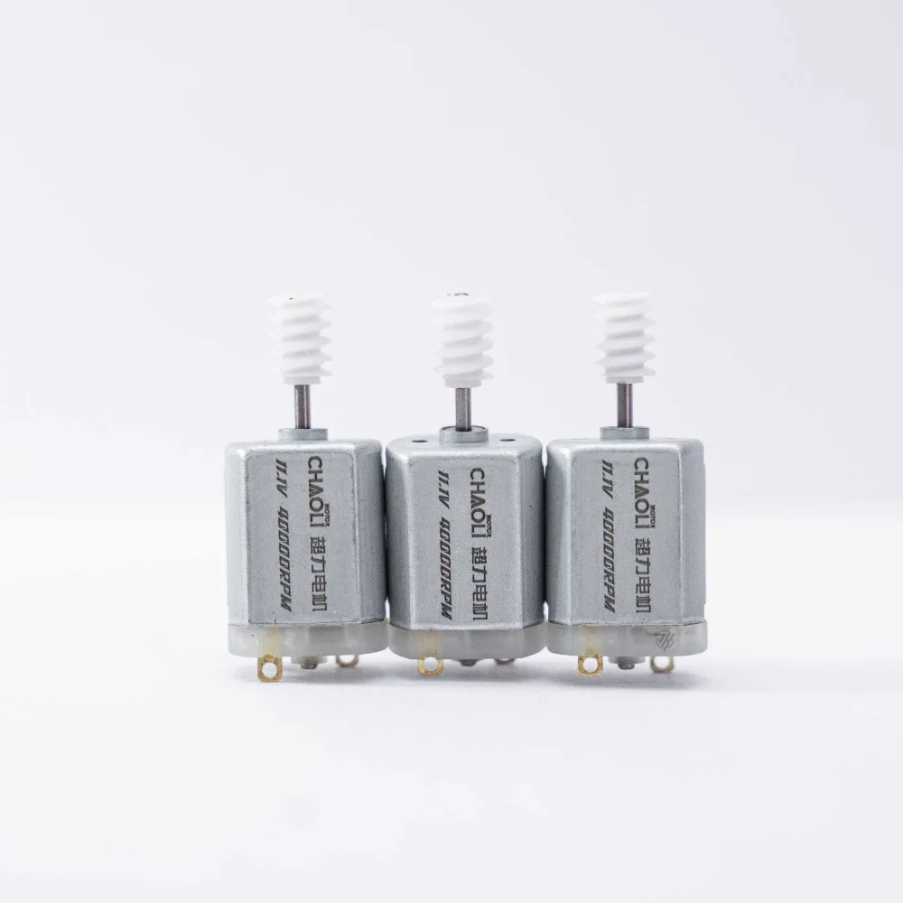 

1Pcs 030 Micro DC Motor 11.1V 40000RPM High Speed Worm Gear Motor Strong Magnetic for DIY Toys