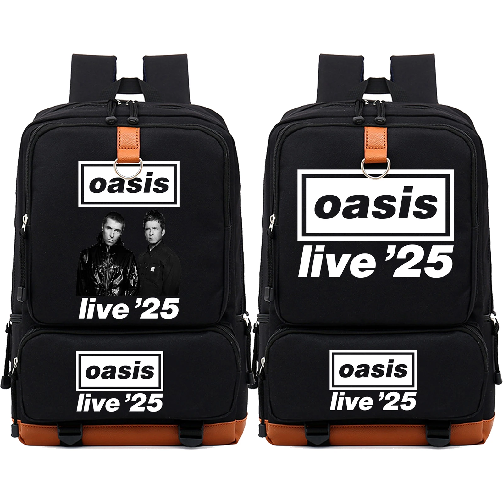 Oasis Live 25 Tour 2025 Backpack Book Bags Teen Women Men Travel Bags Laptop Mochila Gift