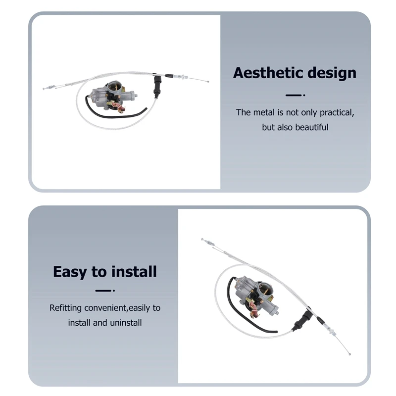 A22F-PZ30 30 مللي متر المكربن تسريع مضخة سباق ل 200Cc 250Cc ل Keihin ABM IRBIS TTR 250 مع كابل خنق #3