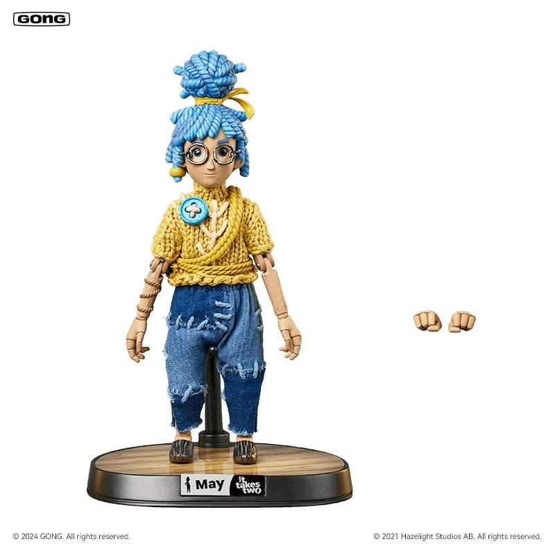 Gong It Takes Two ゲームコレクタブルアクションフィギュア布人形本物