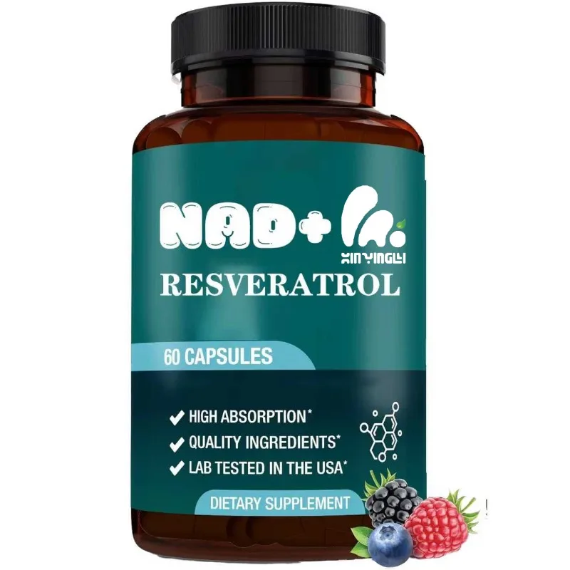 

Капсулы NAD содержат астаксантин, уролитин А, ресвератрол, коэнзим Q10, антиоксидант, для клеточной энергии и поддержки митохондрий.