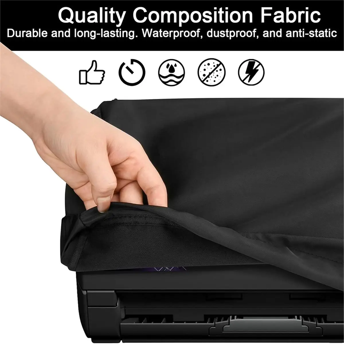Antistatic Scanner Dust Cover for FastFoto FF-680W Wireless Photo Document Scanner, Protector Case Only