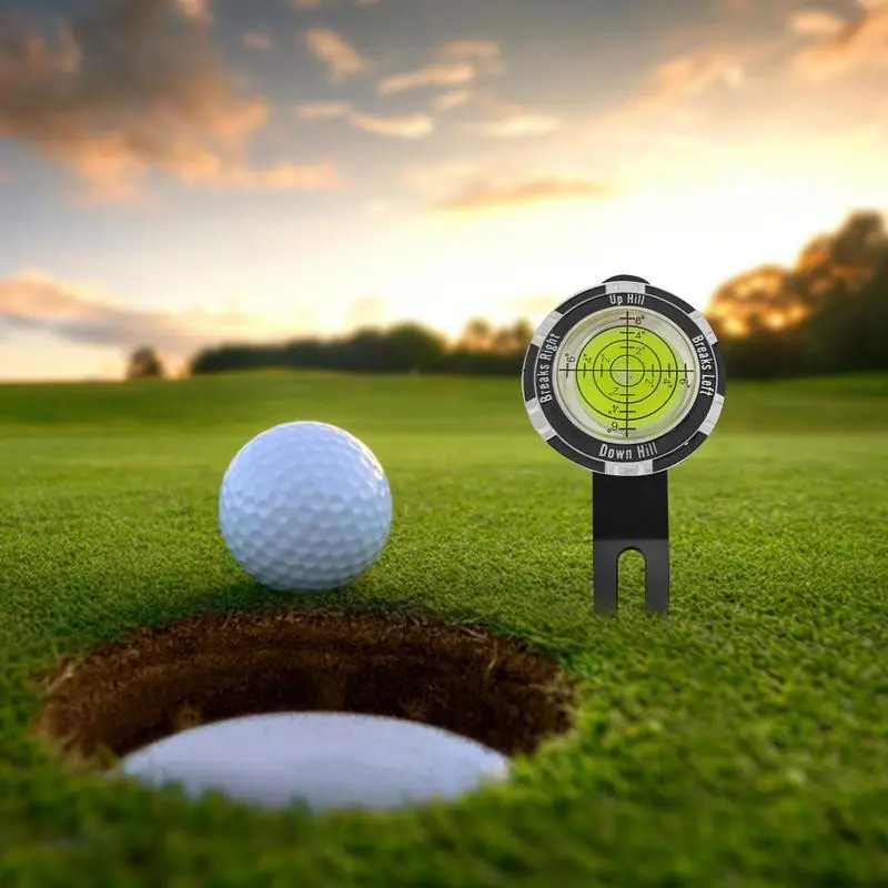 Golf Ball Marker golf Slope Meter Spirit Level High Precision Golf Tools Leveler for Gardening Architecture Golf accessories