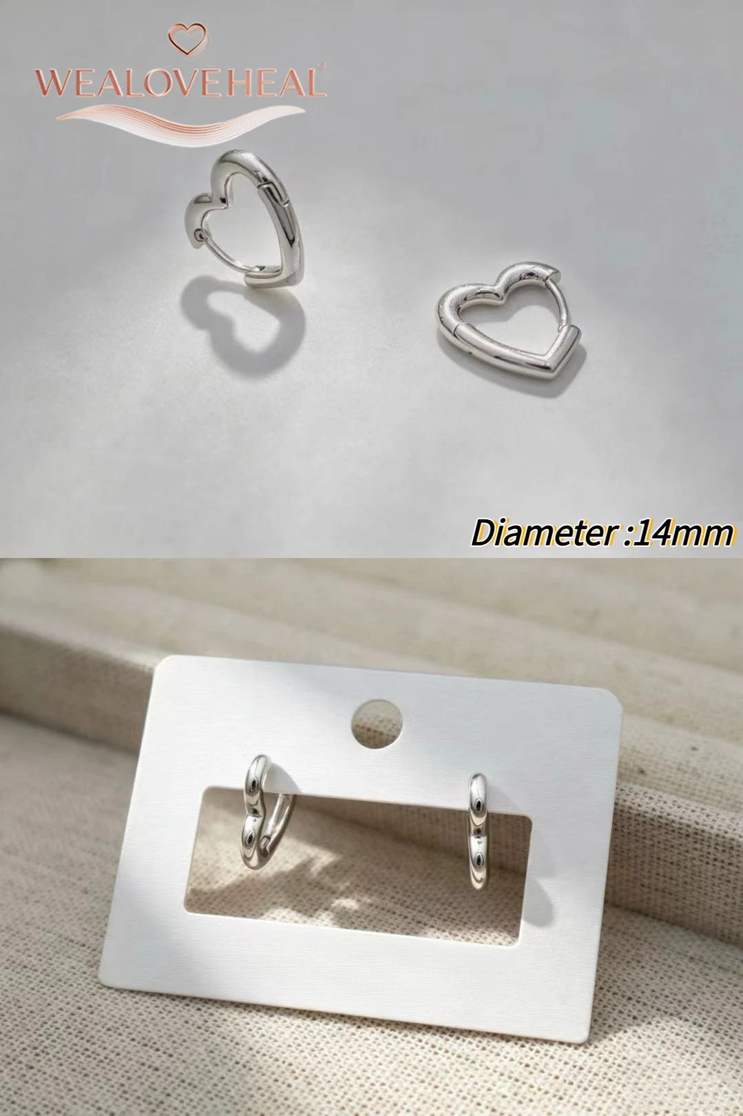 ohrringe damen, ohrringe, Rhodium-Plattierte Messing Huggie Creolen Minimalistische Geometrische Strukturierte Designs, Eleganter Alltagsschmuck Geschenk für Frauen – Detail 17