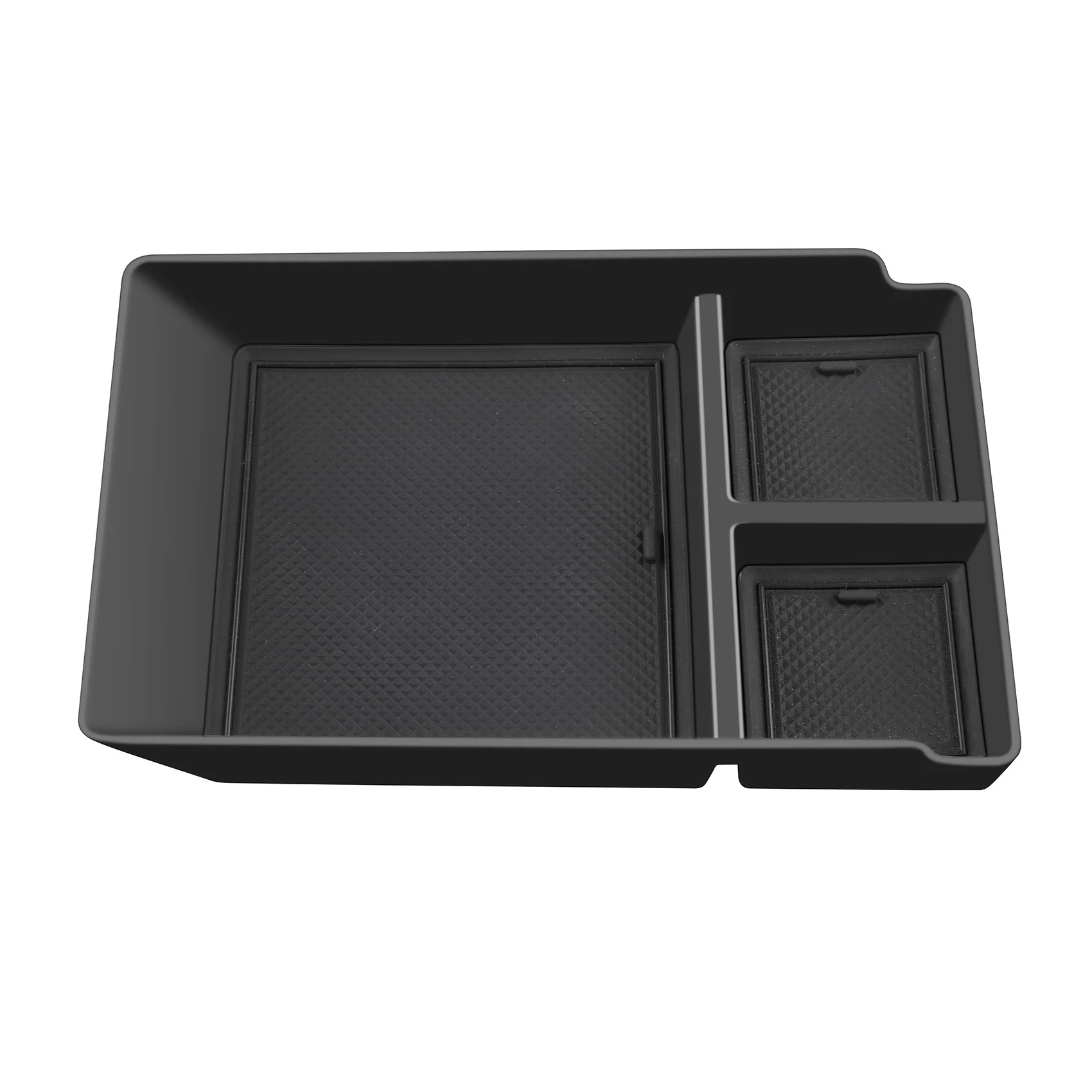 For Hyundai Aini Krypton 5 IONIQ EV 2022+ Car Central Armrest Storage Box Organizer Holder Containers Tray Black