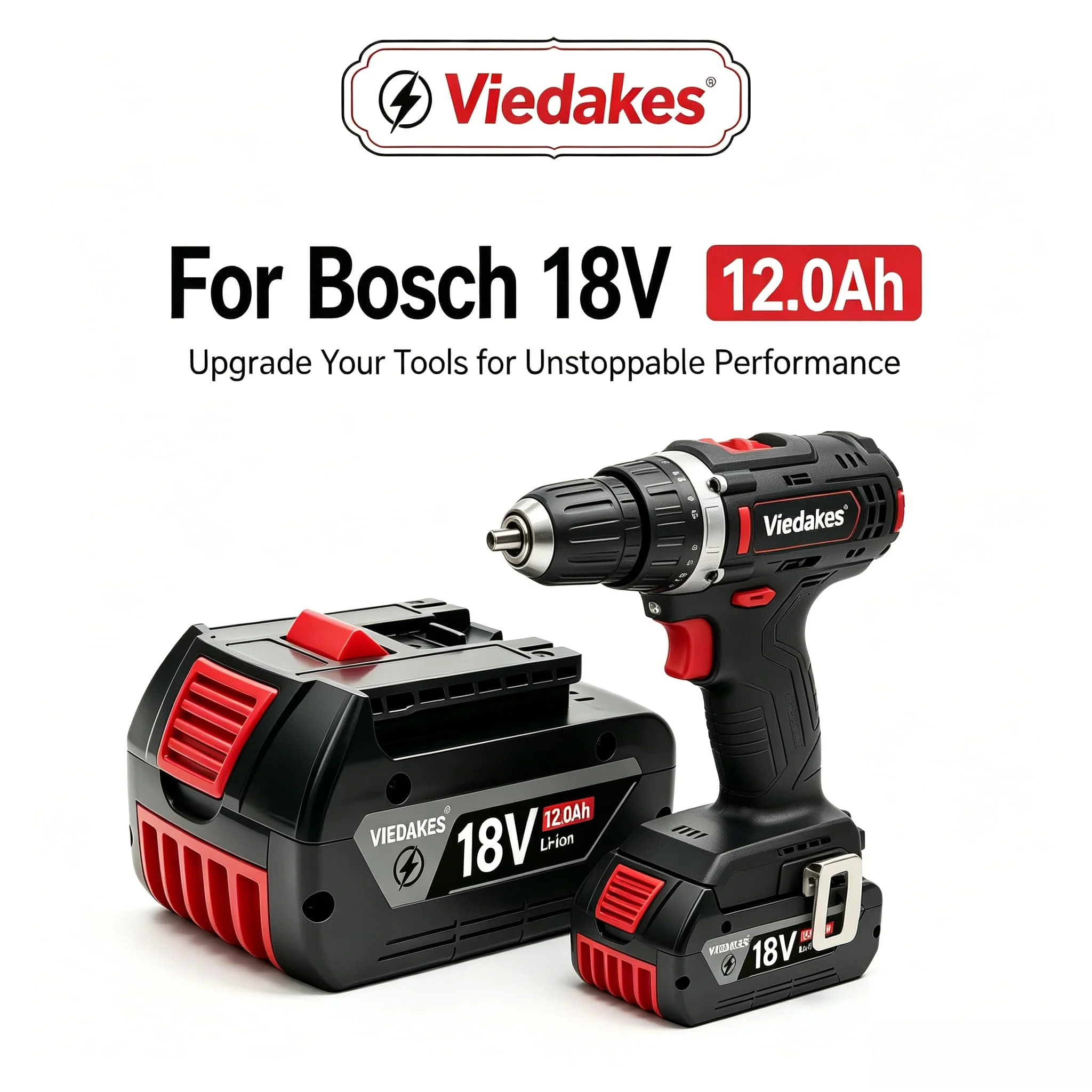 

For Bosch Battery 18V 8.0Ah 12.0Ah ProCORE18V Suit GDS18V-400 GWS18V Impact Equipment Replacement аккумулятор для гайковёрта бош