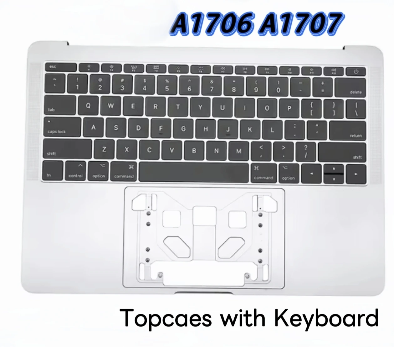 

Grey Silver for Macbook Pro Retina 13" A1706 15" A1707 Topcase with Keyboard Touchbar US UK French