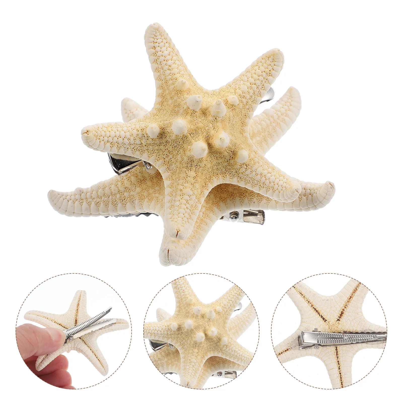 

2 Pcs Girls Hair Accessories Hairpin Underwater Clips Shell Haarschmuck Weihnachten Damen Woman