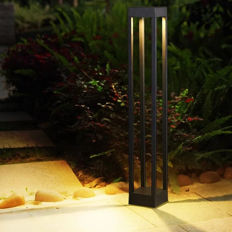 

60cm Outdoor Waterproof IP65 LED Lawn Lamp New Style Aluminum Pillar Garden Path Cylindrical Landscape Lawn Lights AC85-265V