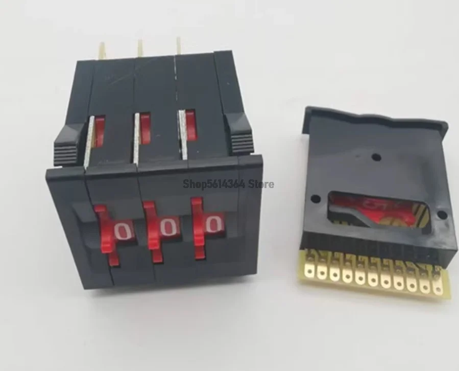 2pcs KBPL Dip Switch - WD Code Switch Dial with 0-9 Code Settings | Reliable and Versatile Dip Switch for Custom Configuration