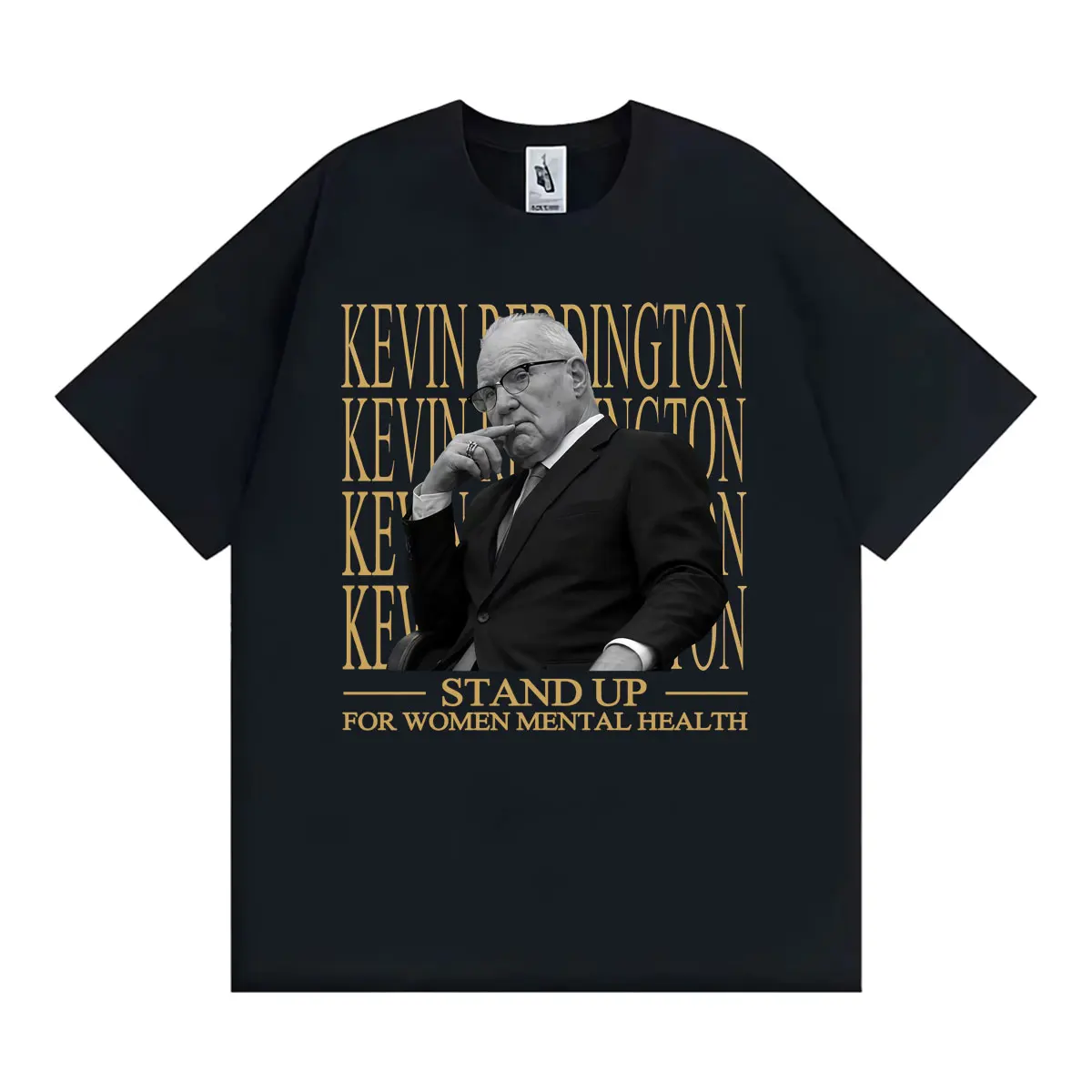 Stand Up for Women Mental Health Kevin Reddington T-shirt Men's Clothes Fashion Classic T Shirts Casual Cotton Oversized T Shirt