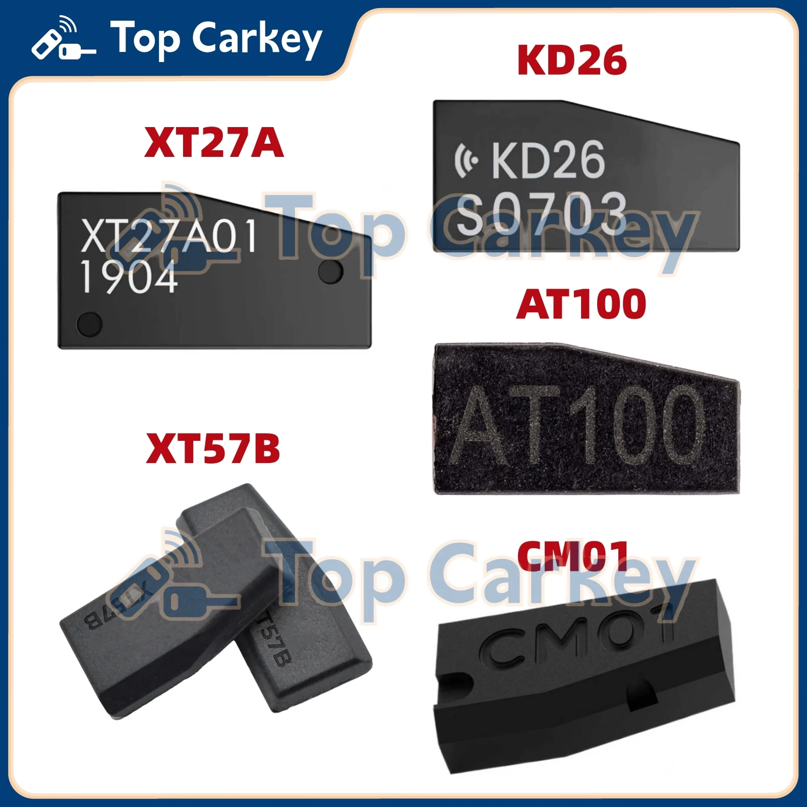 Car Key Universal Transponder Super Chip AUTEL AT100 XHORSE XT27A XT57B KEYDIY D26 KYDZ CM01 All-in-One Super Chip