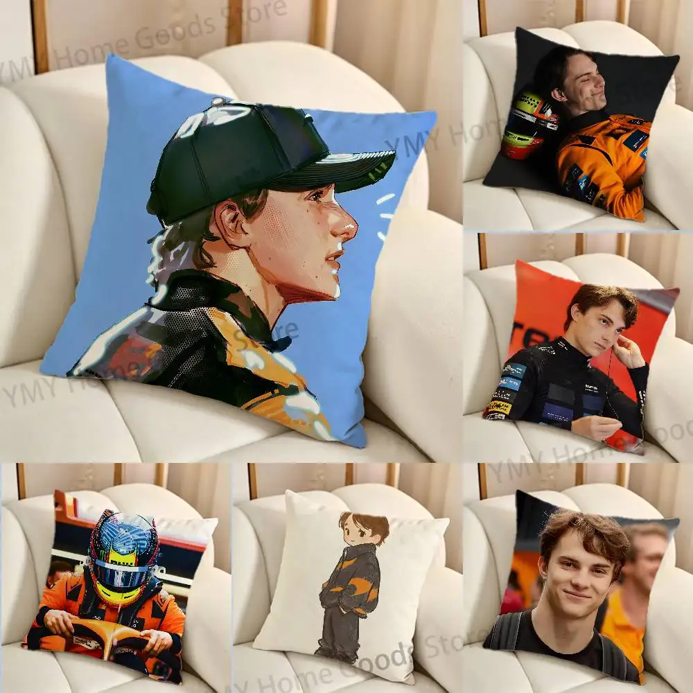 Calm Koala O-Oscar P-Piastri Cartoon Printing Pillowcase Customized Pillow Cover for Sofa Home Decor