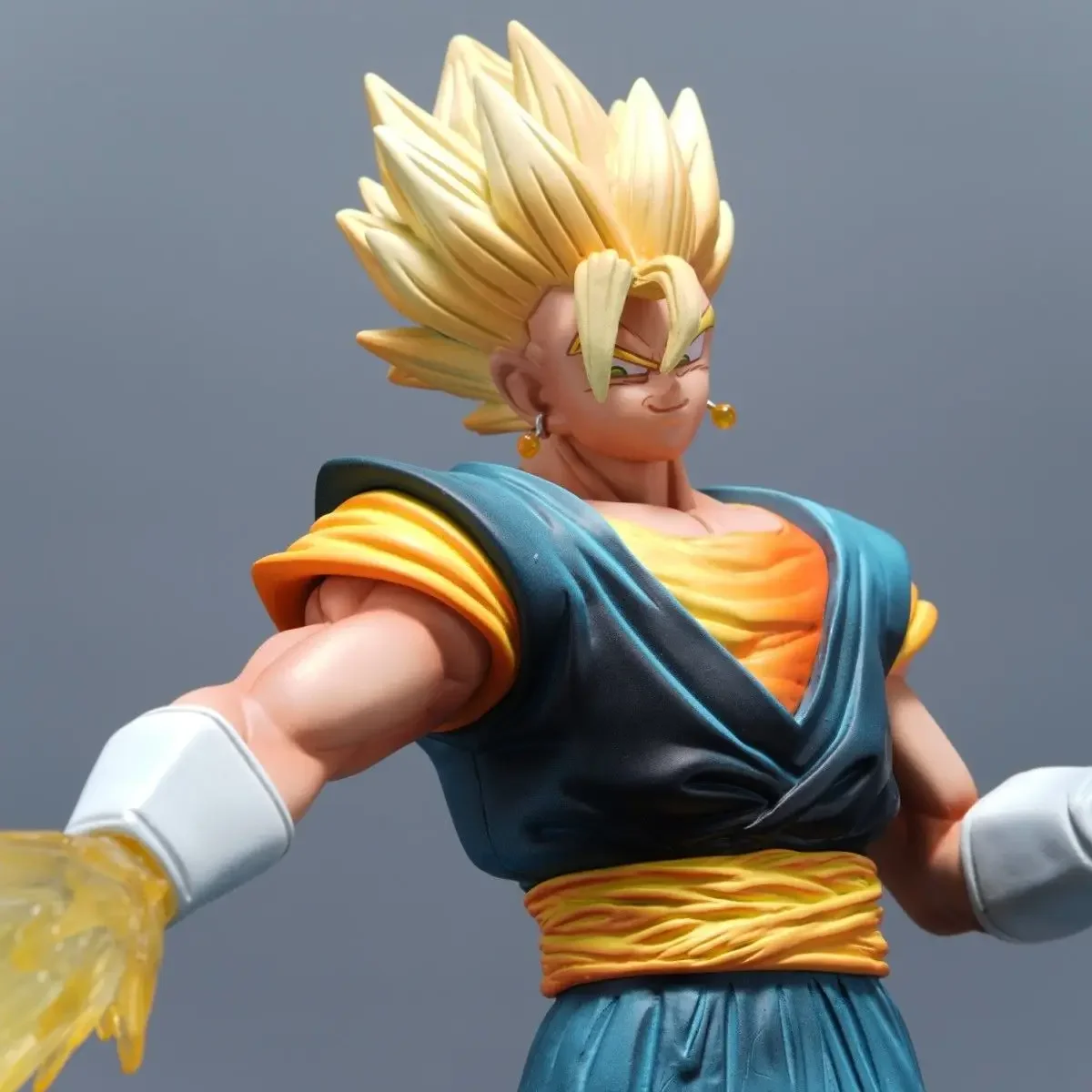 29.5cm/11.6 polegada dragon ball z vegetto figura espada leve vegetto super saiyan figura de ação gk estátua coleção modelo brinquedo presentes