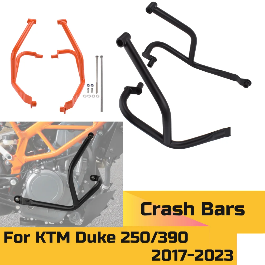 

Duke200 Duke250 Duke390 Engine Guard Highway Crash Bars For KTM Duke 250 390 2017-2023 Motor Bumper Falling Frame Protection