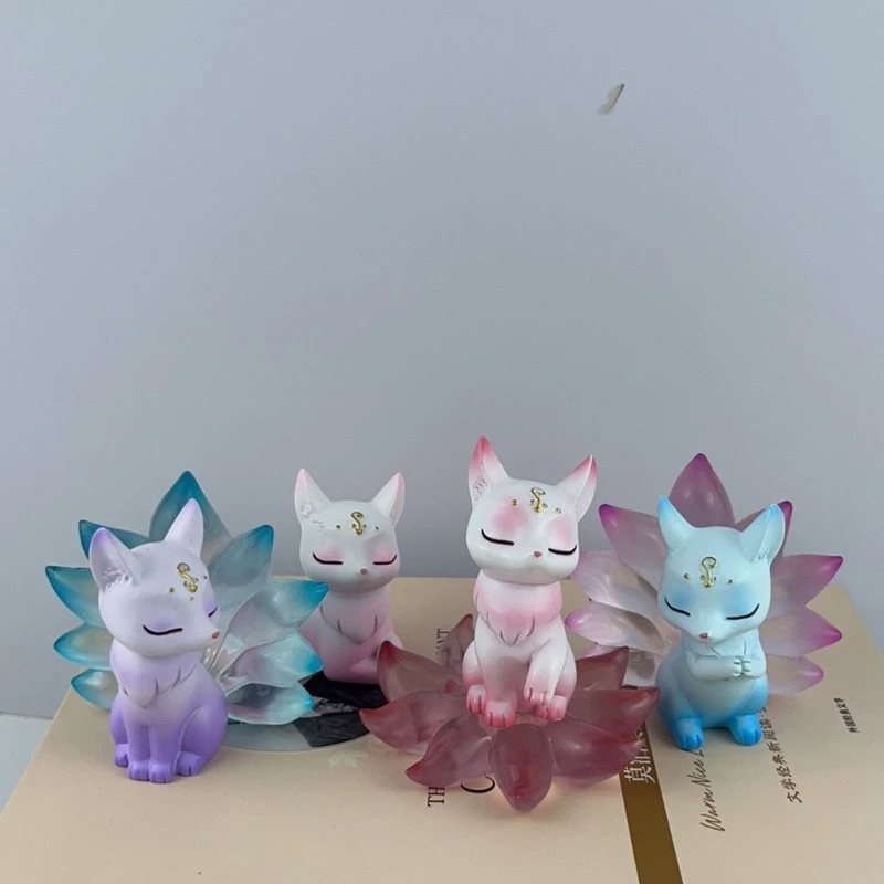 

Nine Tails Foxes Silicone Molds Epoxy Resin Mold Mold for Making Craft