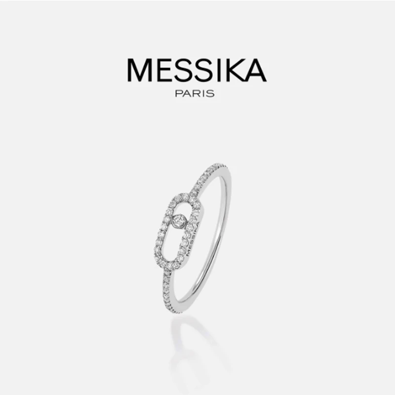 MESSIK Classic MOVE UNO Rings S925 Silver Jewellery Women Official Website Luxury Jewelry Christmas Gift