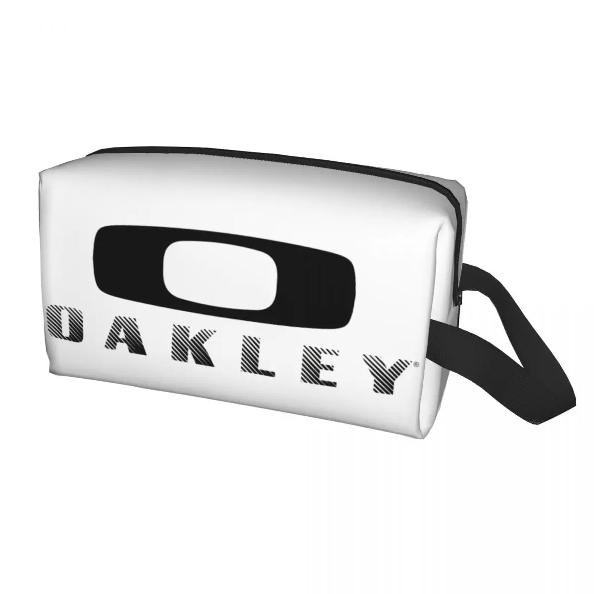 Cute Oakleys Logo Glasses Travel Toiletry Bag Women Makeup Cosmetic Organizer Beauty Storage Dopp Kit