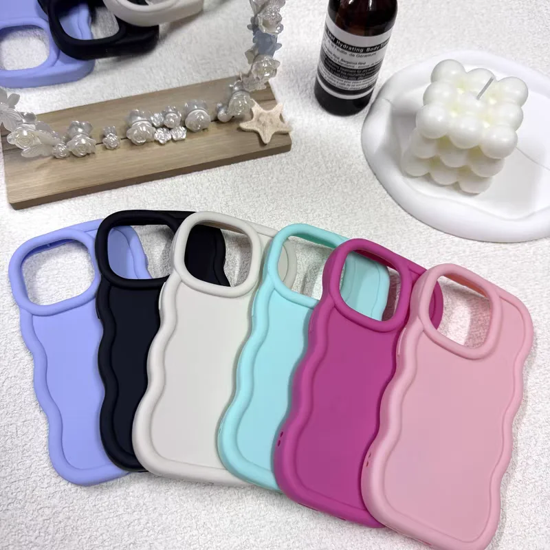 Case For Samsung Galaxy S26 Ultra S25 S24 S23 Plus FE A07 A17 A26 A36 A16 A06 A35 A34 A55 A54 A15 solid color Candy Cover