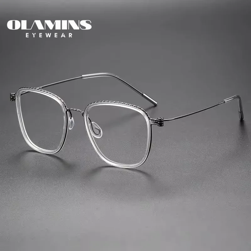 OLAMINS​ Oem Unique Anti Blue Light Eyeglasses New Fashion Computer Glasses Frame Elegant Eyewear Reading Glasses 80888