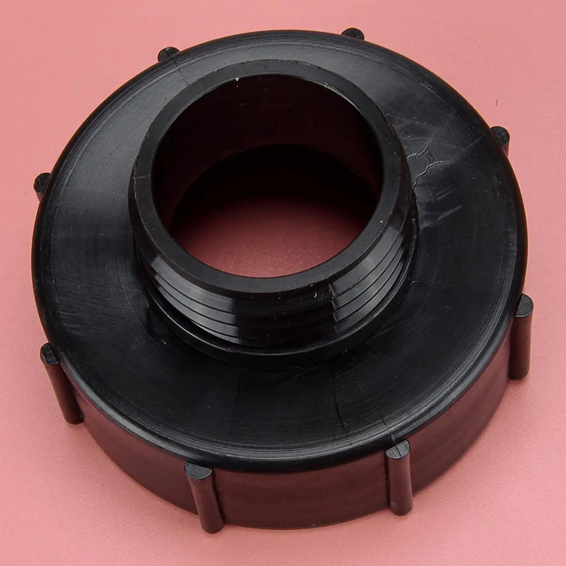 Black IBC Adapter S100x8 (100mm) to Reduce S60x6 (60mm) IBC Tank Connector