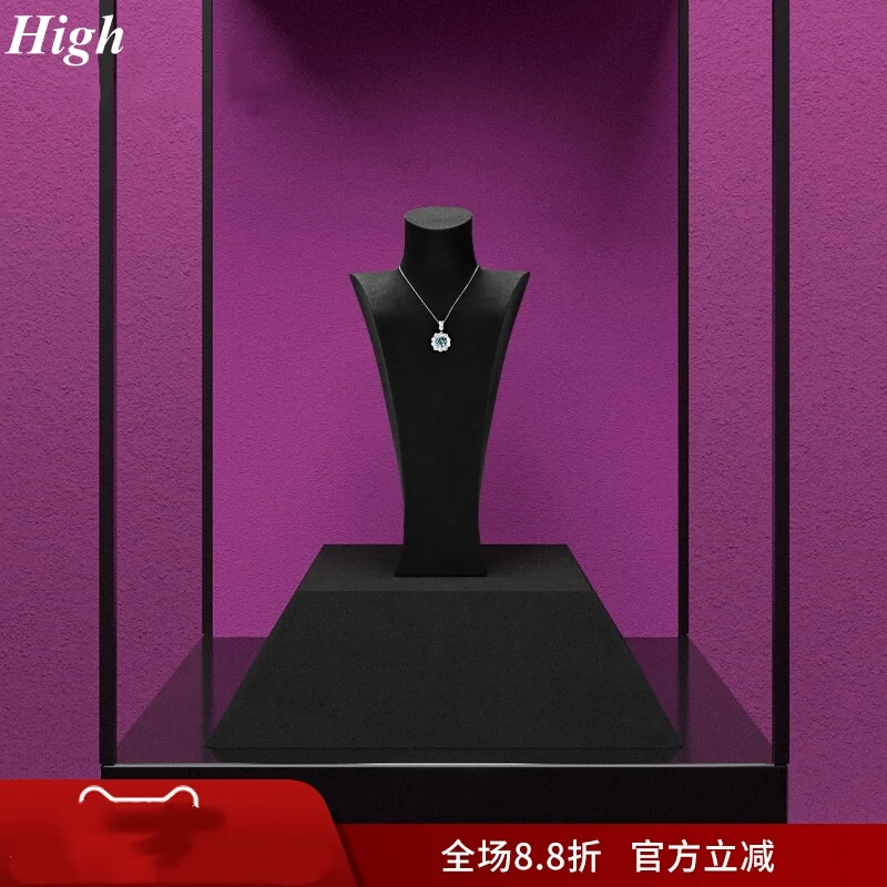 Jewelry Chest Necklace Display Props Portrait Jewelry Diamond Necklace Display Shelf Necklace Show Jewelry Dispaly Stand