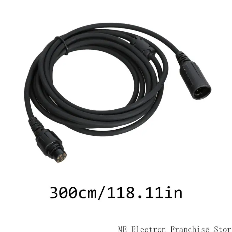 T5EA 12pin ไมโครโฟนสายเคเบิลสายสำหรับ Hytera MD780 MD650 RD980 วิทยุสองทาง