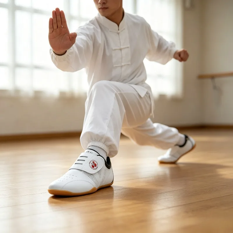 2026 New Arrival Martial Arts Shoes Men Breathable Taekwondo Shoes Men Non-Slip Wushu Shoes For Men Unisex Kung fu shoe For Man