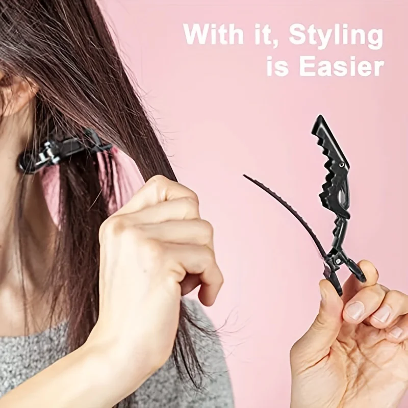 5-30Pcs Alligator Hair Clips Hairdressing Clamps Plastic Hair Claw Professional Barber Salon Styling Hairpins Hair Accessories image 4