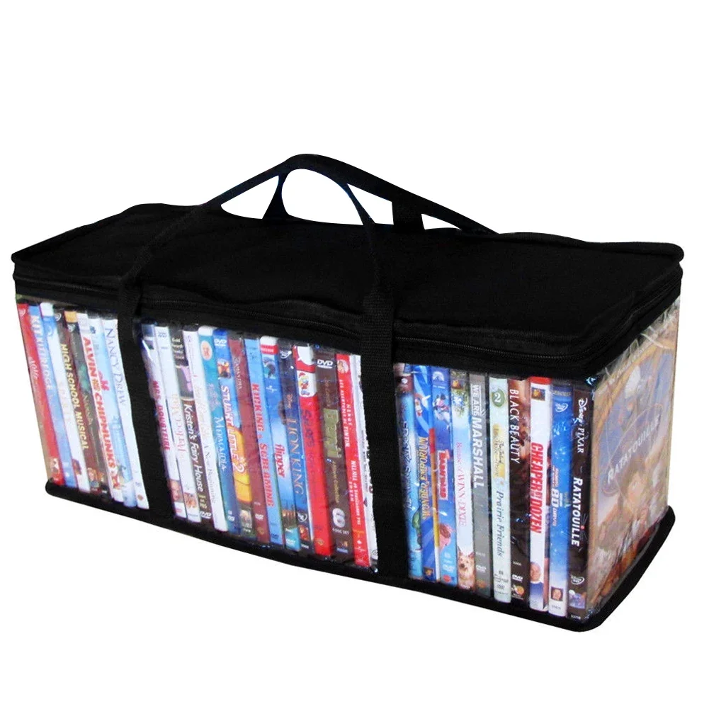 Hot Selling Media Storage Bags DVD Disc CD Carry Case Holder Album Organizer Multifunctional Storage Protective Bags dvd storage