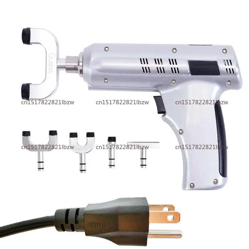 4 Heads Spine Chiropractic Adjusting Instrument 800N Pulse Massager Adjustable Massage Device Relax Nerve and Muscles