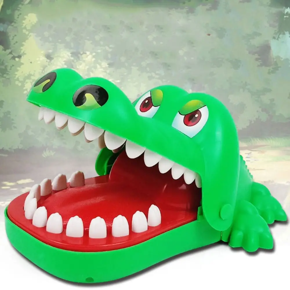 New Biting Hand Crocodile Teeth Plastic 10 Styles Alligator Biting Finger Interactive Children's Lucky Game Party Pranks