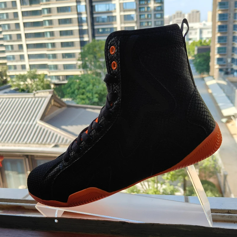 

Лидер продаж 2025 года, мужские борцовские туфли, черные боксерские туфли для мужчин, износостойкие боевые туфли, мужские кроссовки для тренировок в тренажерном зале