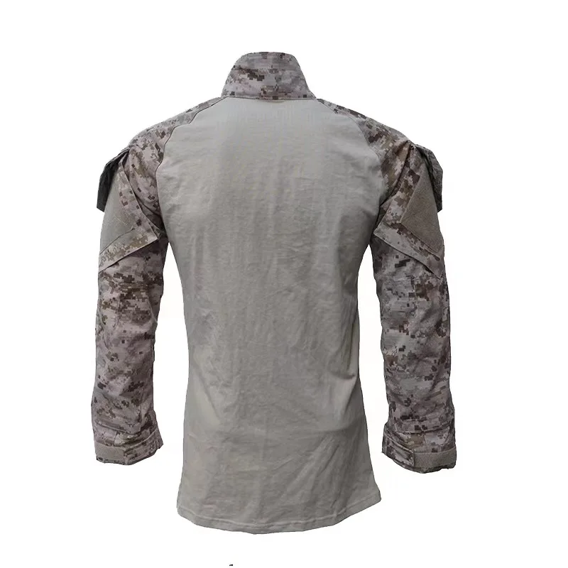 POA2103 Tactical Frog Suit G2NC Camouflage Combat Suit AOR1 White Belly T-shirt Camping Hunting Top