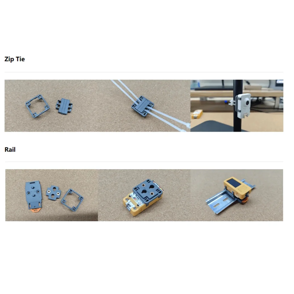 Clip-A Multi Functional Kit Back Clip Collar Clip Magnetic Replacement Parts for Unit IoT Devices