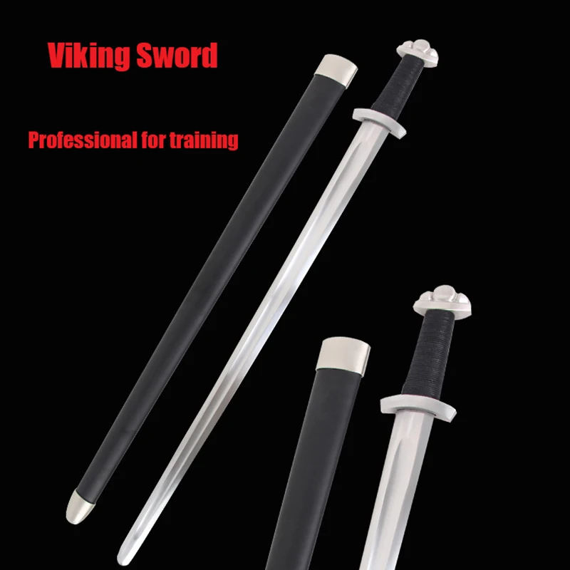 Viking Swords Combat Ready Spring Steel Full Tang Blade Dis-Assembly for Practice, European Medieval Sword, Stainless Guard