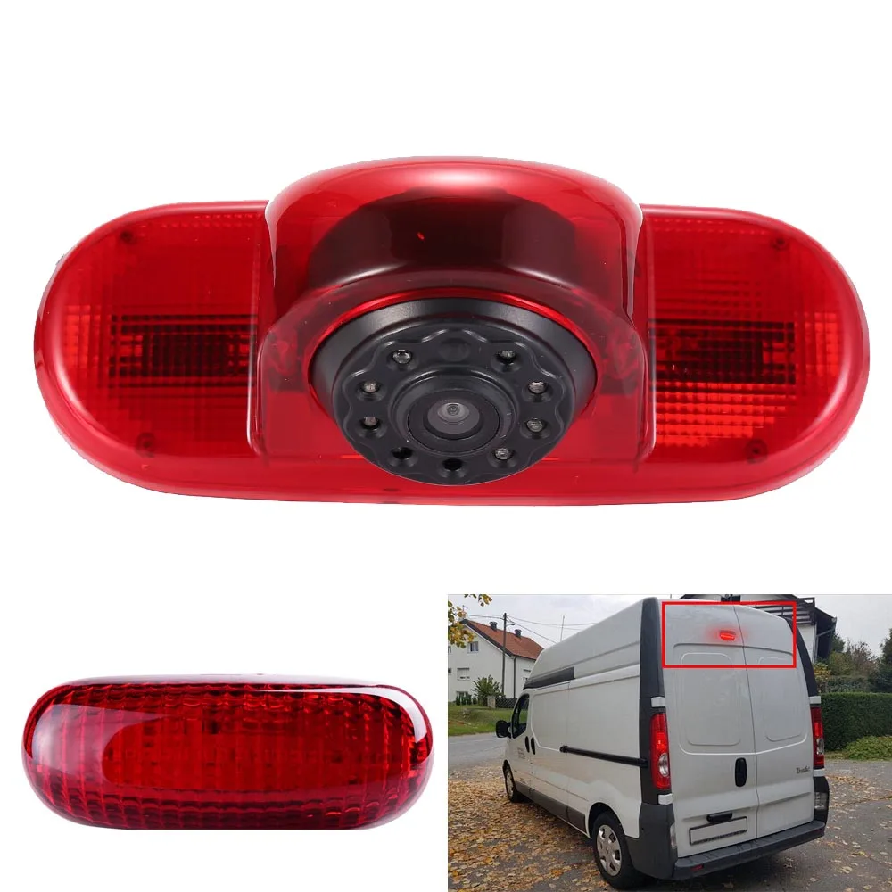 Brake light Car reverse camera for Opel Vivaro Renault Trafic Nissan Primastar Diesel Petrol Chassis Bus