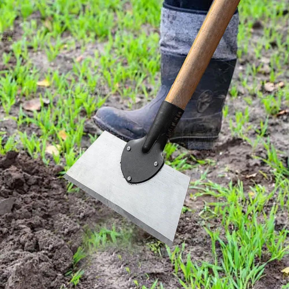 Pala da giardino multifunzionale per esterni pala piatta in acciaio al Manganese sbrinamento rimuovere la pala per letame pala per piantare diserbo