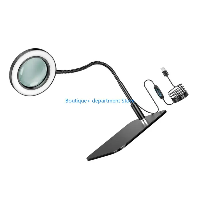 E1PD Multiuse Desk Lamp With Smartphone owner And Variable lighting For Detailed Projects