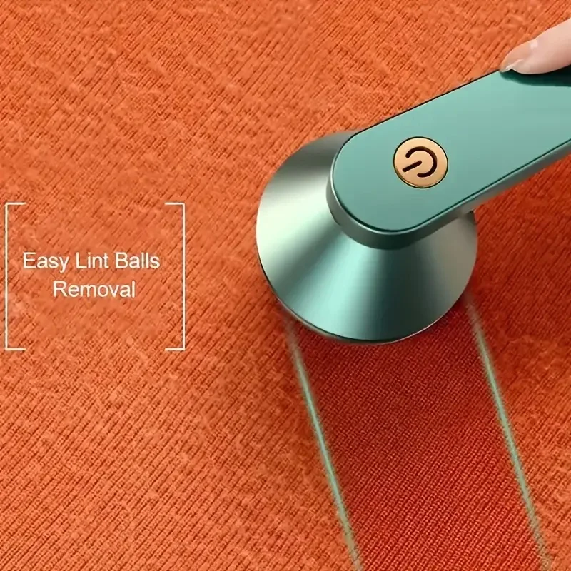 USB Rechargeable Hair Removal Ball - Portable Fabric Shaver, Long-Lasting Clothes and Socks Hair Ball Trimmer