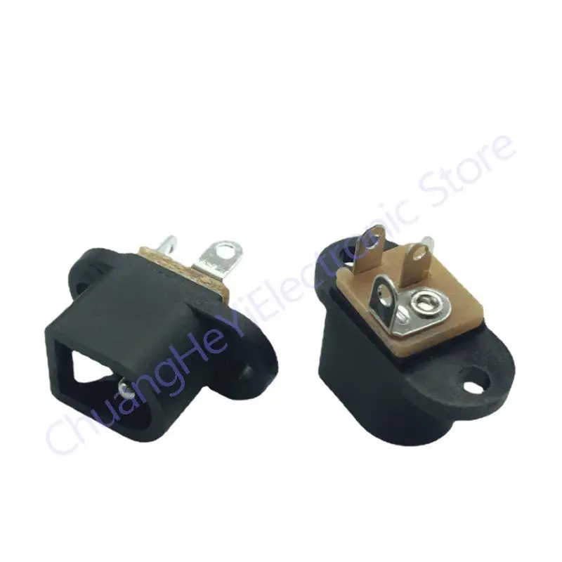 DC053 DC Female Power Socket 5.5mm x 2.1mm with Ear Screw Hole – A Reliable Power Connector for DIY and Industrial Use