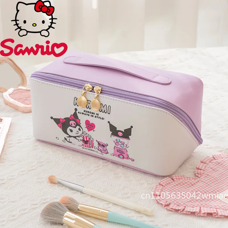 

2025 New Women's Makeup Bag Fashion High Quality Handheld Toilet Bag Cartoon Large Capacity Travel Supplies Storage Bag