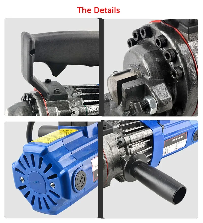 Electric Steel bar Cutter Portable Hydraulic Reinforcement Shearing machine Fast Rebar Cutting tool Steel Cutting pliers